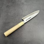 水野鍛鍊所 源昭忠 本鍛鍊 青二 三德刀 165MM 朴鞘