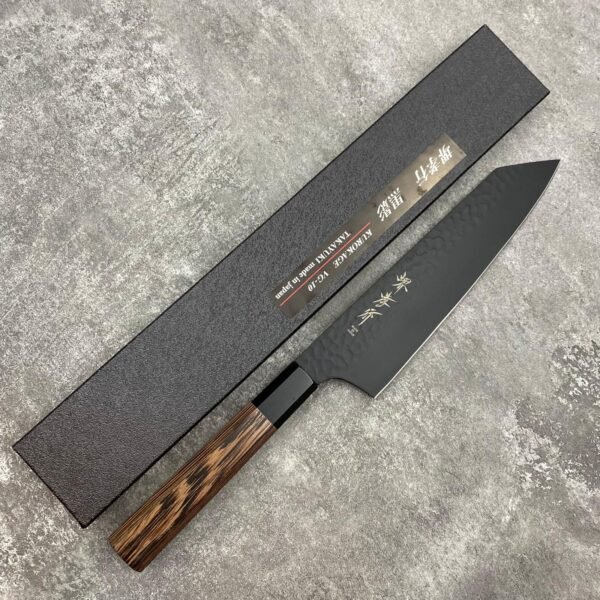 堺孝行 黑影 VG10 鐵氟龍塗層 劍型牛刀 190mm