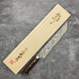 佐治武士 SG2 大馬士革紋 黑染 先丸 沙漠鐵木 240mm