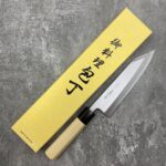 義弘 白二鋼 本霞 切付出刃 180mm