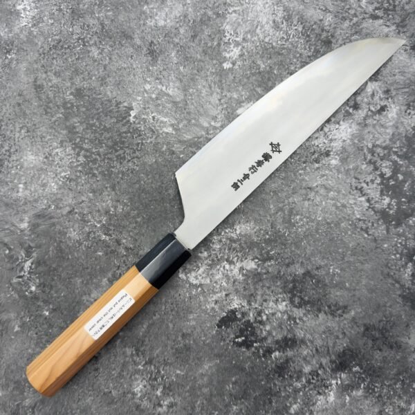 堺孝行 x 土井逸夫 x 山塚光雄 焔弧月 青二鋼 牛刀 210mm 包括專用刀鞘