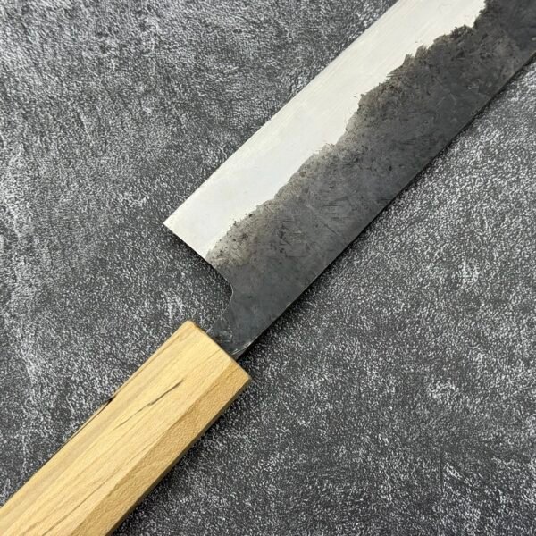 三条義宗 不鏽鋼包白二鋼 槌目 牛刀 270mm